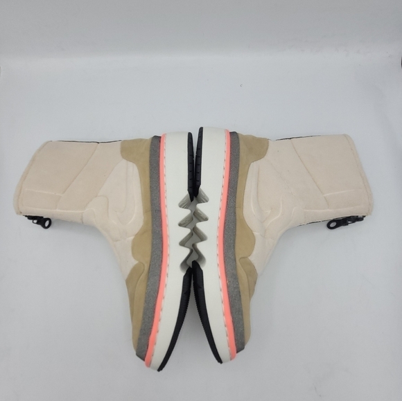 Air Jordan Nike 1 Retro Jester XX Utility Pack In Tan Pink Suede Boots Size 6.5 - Picture 10 of 16